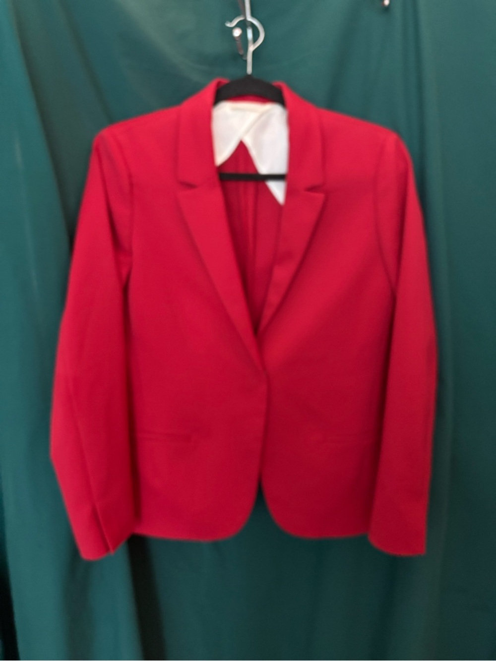 Women's Red Blazer Jacket